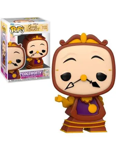 Funko Pop Cogsworth Bella y bestia