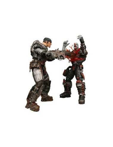 Figuras Marcus Fenix y Locust Drone Gears of War "Neca"