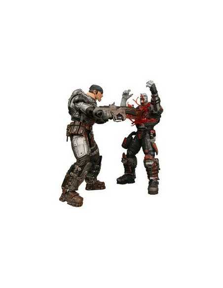 Figuras Marcus Fenix y Locust Drone Gears of War "Neca"