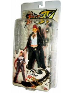 Figura Street Fighter 4 Crimson Viper 18cm NECA 2