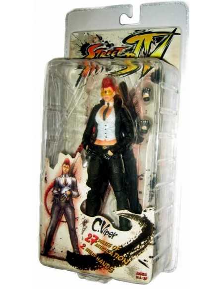 Figura Street Fighter 4 Crimson Viper 18cm NECA