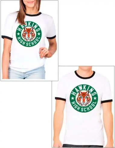 Camiseta Stranger Things Ringer 80s...