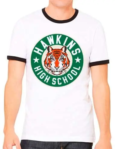 Camiseta Stranger Things Ringer 80s...