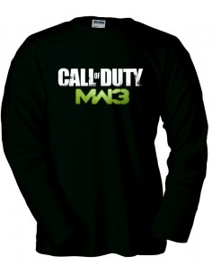 Camiseta Call Of Duty Modern Warfare 3 Logo Classic manga larga