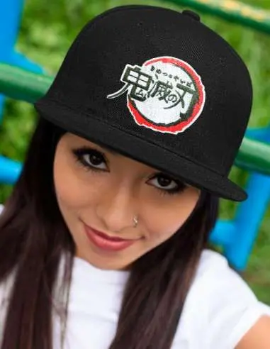 Gorra Kimetsu No Yaiba emblema