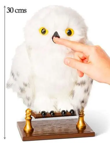 Peluche interactivo Hedwig de 30 cms