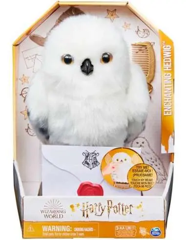 Peluche interactivo Hedwig de 30 cms