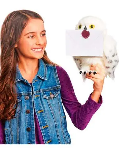 Peluche interactivo Hedwig de 30 cms