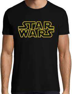 Camiseta Star Wars logo...