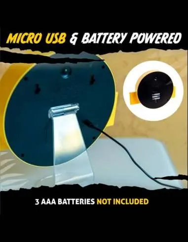 Lámpara Jurassic Park Logo 3D