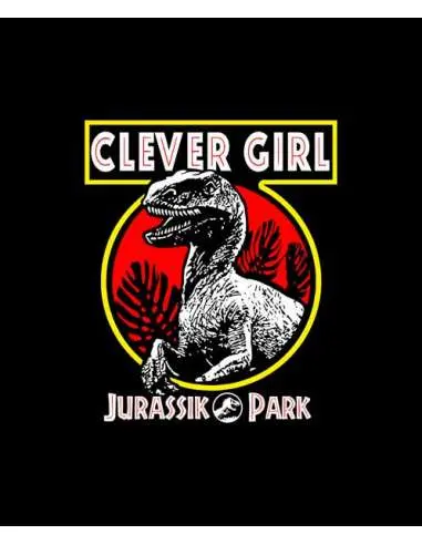 Camiseta Jurassic Park Chica Lista