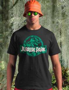 camiseta Jurassic Park forest 2
