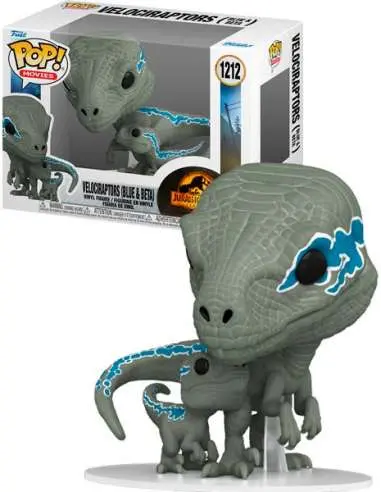 Funko Pop Blue Jurassic World con beta