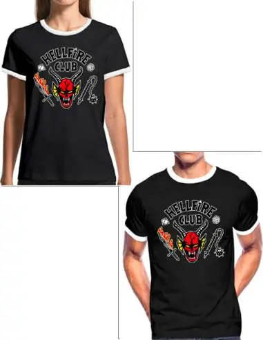Camiseta Stranger Things Hellfire...