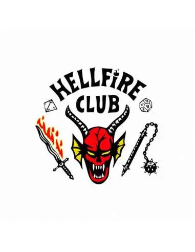 Camiseta Stranger Things Hellfire Club Camiseta Stranger Things Hellfire Club