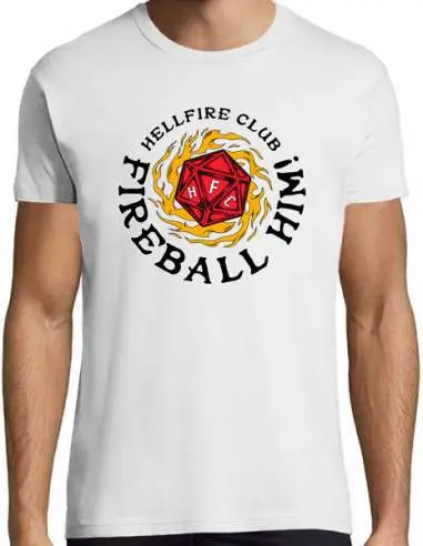 Camiseta Stranger Things Fireball Him