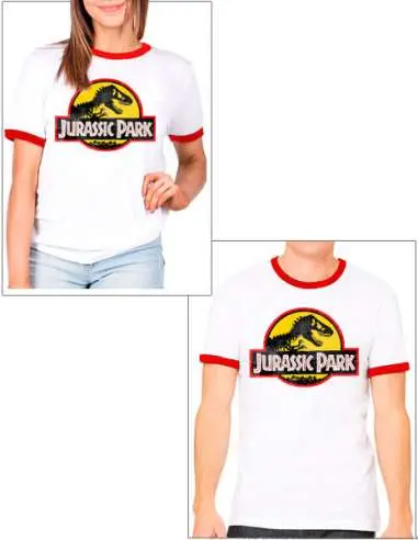 Camiseta Jurassic Park vintage estilo...