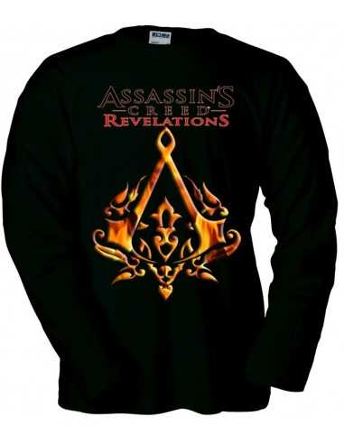 Camiseta Assassin´s Creed Revelations Ottoman negra manga Larga