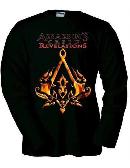 Camiseta Assassin´s Creed Revelations Ottoman negra manga Larga