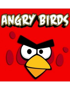 Camiseta Angry Birds red manga corta 2