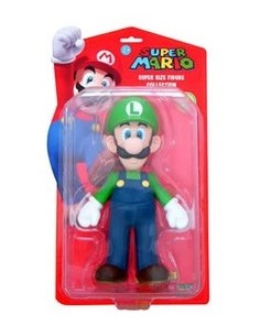 Figura Luigi de Super Mario Bros de 23 cms