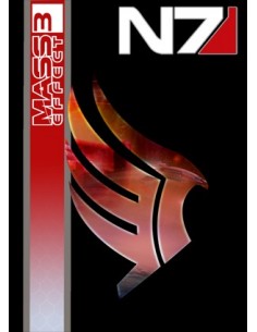 Camiseta Mass effect 3 N7 Paragon manga corta 2