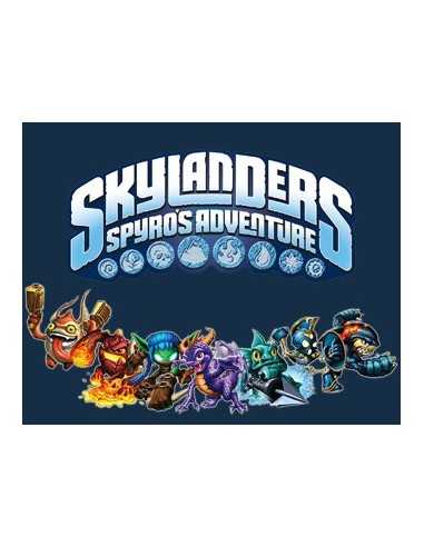 camiseta Skylanders classic manga larga Azul Marino