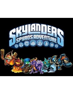 camiseta Skylanders classic manga corta negra 2