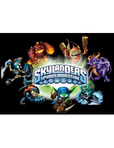 Camiseta Skylanders Action manga larga Corta negra 2