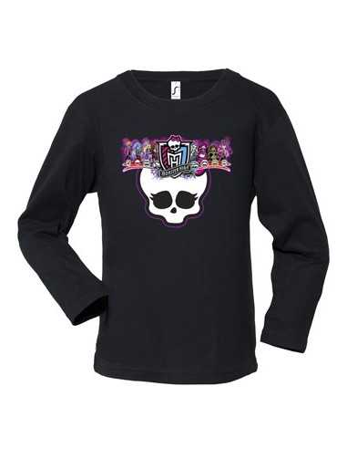 Camiseta Moster High scull manga larga Camiseta Moster High scull manga larga