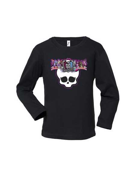 Camiseta Moster High scull manga larga Camiseta Moster High scull manga larga