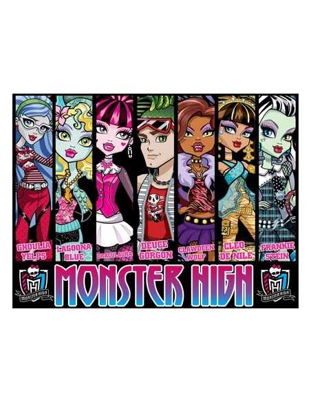 Camiseta Moster High "vert design" manga corta Camiseta Moster High "vert design" manga corta