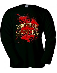 Camiseta Resident evil "zombie hunter" manga larga