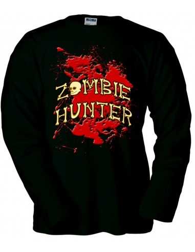 Camiseta Resident evil "zombie hunter" manga larga