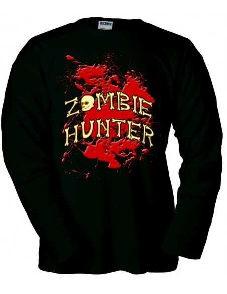 Camiseta Resident evil "zombie hunter" manga larga