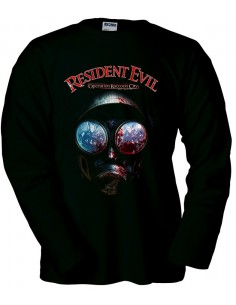 Camiseta Resident evil Raccoon City manga larga