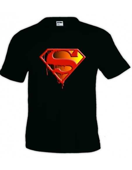 Camiseta Superman logo muerte de Superman manga corta Camiseta Superman logo muerte de Superman manga corta
