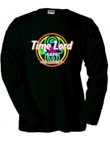 Camiseta Doctor Who Café Galifrey manga larga