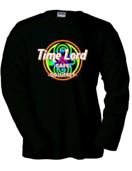 Camiseta Doctor Who Café Galifrey manga larga