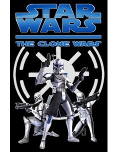 Camiseta Star Wars Clone Wars "3-clon" manga corta 2