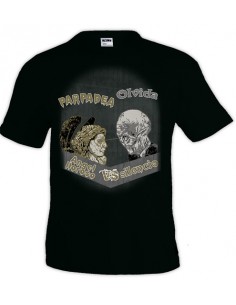 Camiseta Doctor Who Angel Lloroso Vs Silencio manga corta