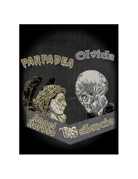 Camiseta Doctor Who Angel Lloroso Vs Silencio manga corta