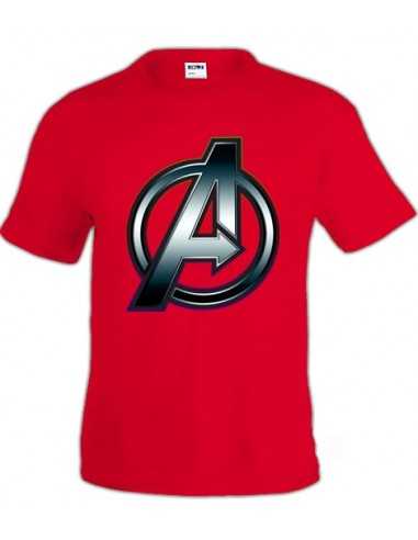 Camiseta The Avengers "Symbol" Roja manga corta Camiseta The Avengers "Symbol" Roja manga corta