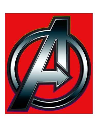 Camiseta The Avengers "Symbol" Roja manga corta Camiseta The Avengers "Symbol" Roja manga corta