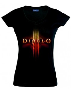 Camiseta Diablo III chica