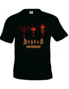 Camiseta Diablo III Evolution