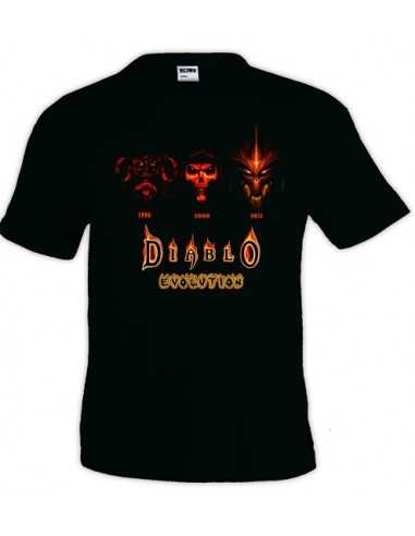 Camiseta Diablo III Evolution