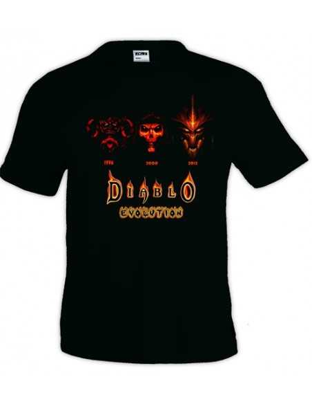 Camiseta Diablo III Evolution