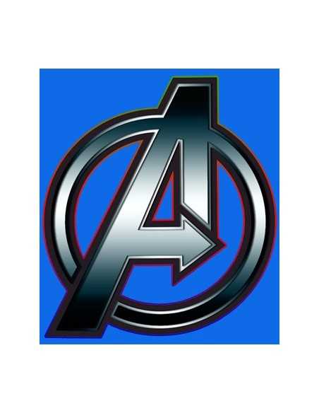 Camiseta The Avengers "Symbol" Azul manga corta Camiseta The Avengers "Symbol" Azul manga corta