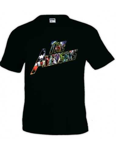 Camiseta The Avengers 2012 manga corta
